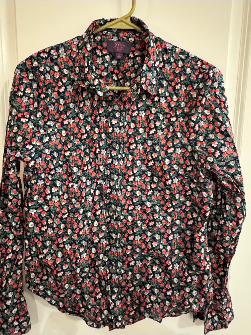 Reposhed! J. Crew. Liberty of London Sarah Button down